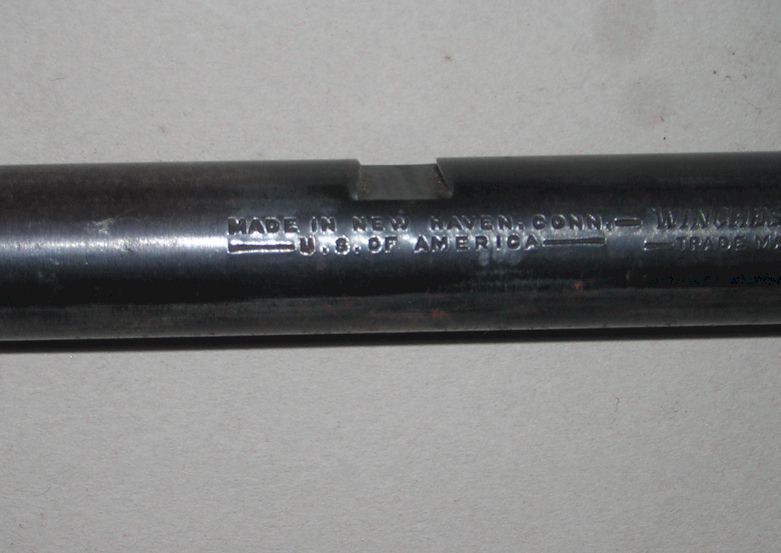 Barrel Winchester 62A ORIGINAL in MODERATE condition ORIGINAL - Click Image to Close