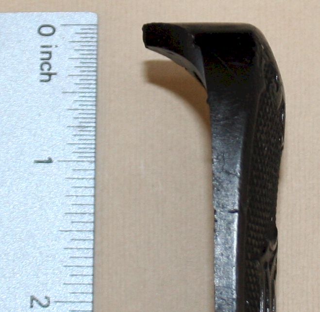 Buttplate Remington RA with spur LARGE