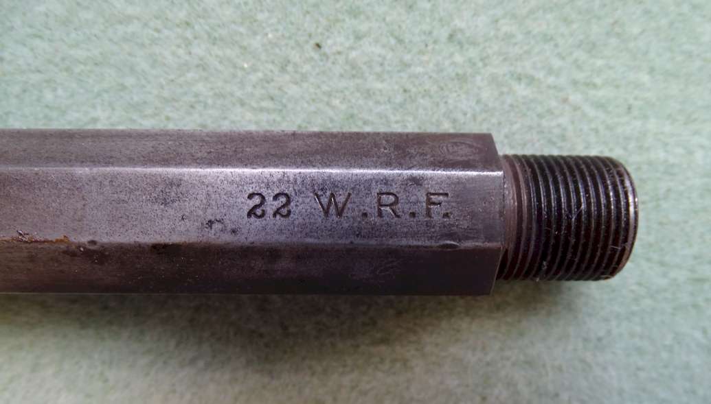 Barrel Winchester 1890 WRF in MODERATE condition ORIGINAL - Click Image to Close