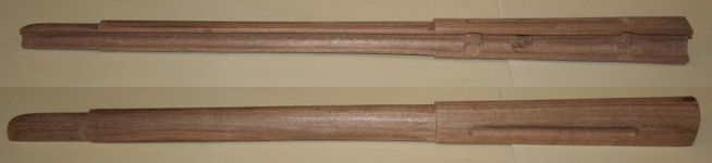 Forearm Musket lower wood Winchester 1895 Black Walnut - Click Image to Close