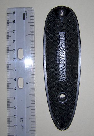 Buttplate Winchester 1894 POST 64 and model 12 in 28 gauge ORIGINAL