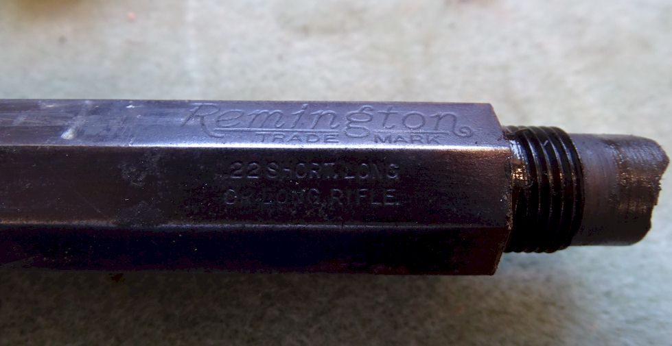 Barrel Remington model 12B octagon in GOOD condition ORIGINAL - Click Image to Close