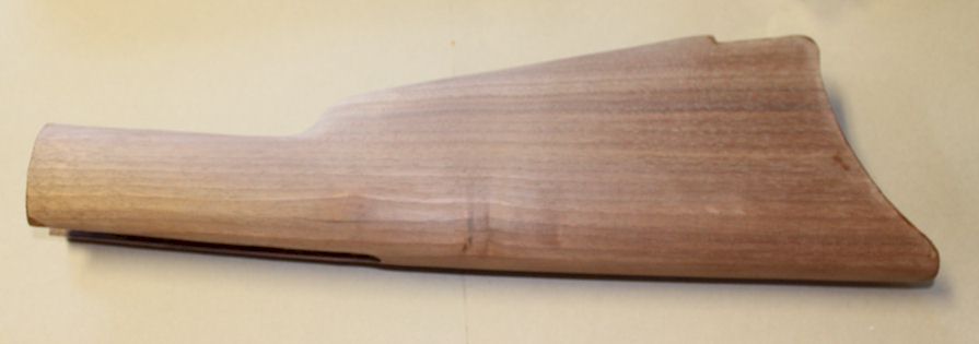 Stock Winchester 1886 RIFLE early style buttplate Black Walnut - Click Image to Close