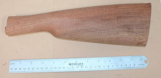 Stock Remington model 12A Walnut NEW - Click Image to Close