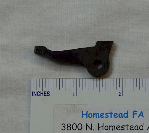Ejector Hammer Sear No 9 for the 1885 Winchester High Wall - Click Image to Close