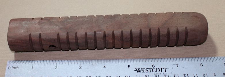 Forearm Winchester 62-62A 17 groove flat bottom post war Black Walnut