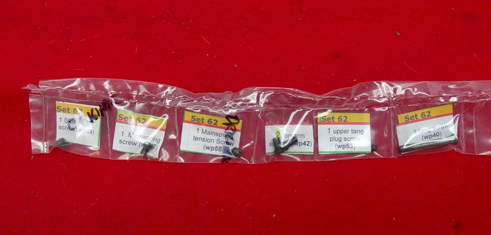 .Screw Set Winchester model 62 ORIGINAL