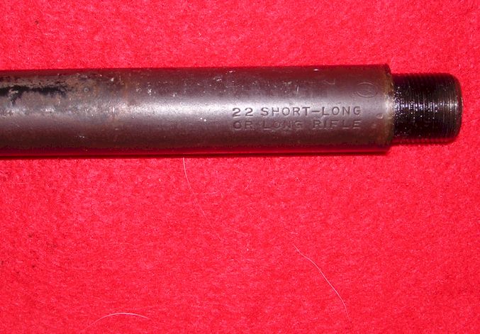 Barrel Winchester 1906 in MODERATE condition ORIGINAL - Click Image to Close