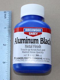 Birchwood Casey Aluminum Black metal finish