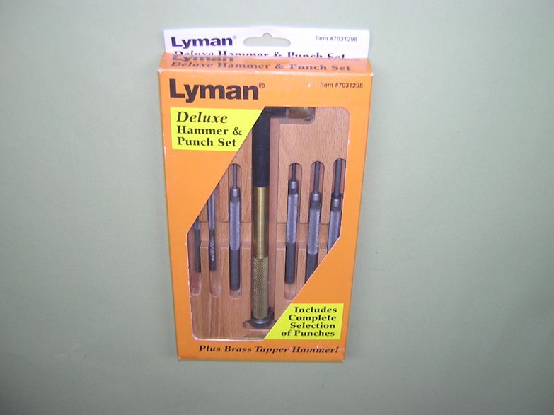 Punch Set Lyman solid pins