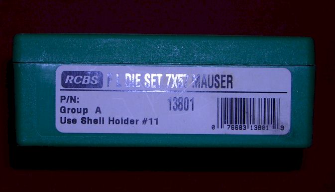 RCBS Loading Die for 7X57 Mauser caliber