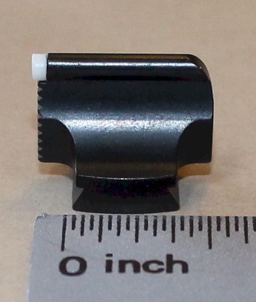 FACTORY ORIGINAL Marbles Blade Front Sight WHITE Bead Insert Part 3/32" 1/16" 