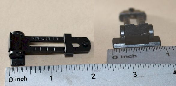 Sight - Rear Ladder sight Rifle Winchester 1866 1876 - Click Image to Close
