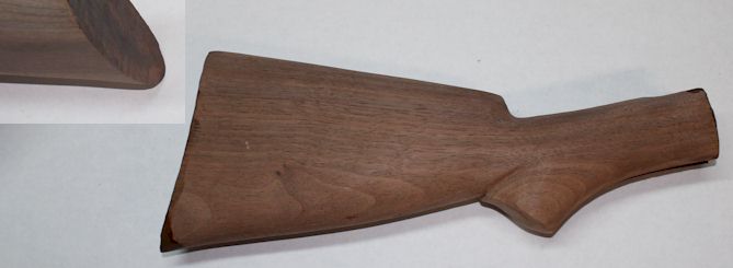 Stock Winchester 1886 PISTOL GRIP Shotgun style buttplate Black Walnut