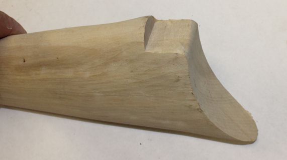 Stock Winchester 1890 MAPLE WOOD for Crescent buttplate NEW - Click Image to Close