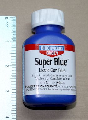 Birchwood Casey Super Blue, Liquid Gun Blue