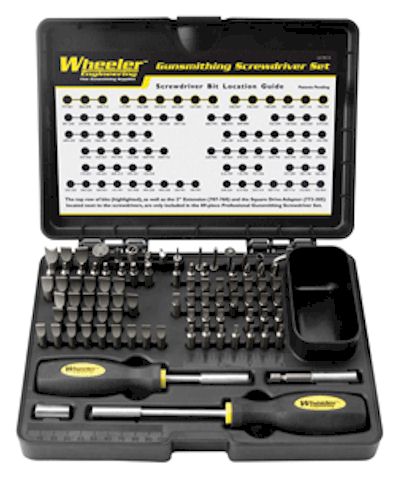 Screwdriver Kit Professional Deluxe 72 piece set Wheeler -