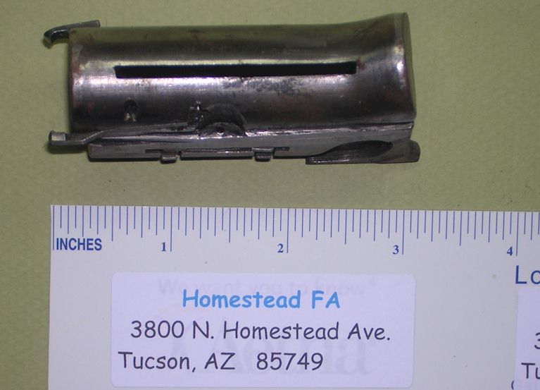 Breech Bolt Winchester Model 12 Stripped in 16 gauge ORIGINAL - Click Image to Close